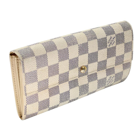 Louis Vuitton Damier Ebene Canvas Sarah Travel Wallet LV-0402N-0105 For  Sale at 1stDibs