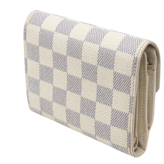 Louis Vuitton white James wallet artic bi-fold pocket wallet N63009 - Louis  Vuitton