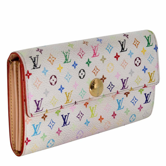 Louis Vuitton Sarah Monogram Canvas Takashi Murakami Wallet LV-0308N-0063  For Sale at 1stDibs