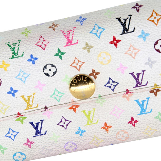 Louis Vuitton Sarah Monogram Canvas Takashi Murakami Wallet LV-0308N-0063