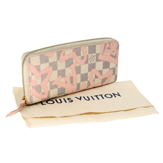 Louis Vuitton Pink Monogram Vernis Elise Compact Wallet 12lvs111