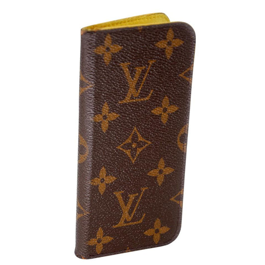 Louis Vuitton Brown XS Eye Trunk IPhone X Travel Case LV-1201P