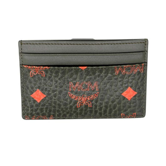 Mcm Classic Monogram Travel Men's Bifold Wallet MC-1028P-0002