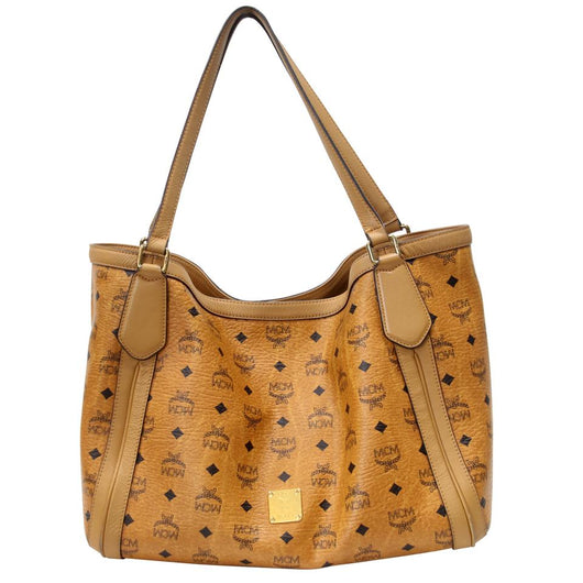MCM Authentic cognac tote bag Tan - $295 (75% Off Retail) - From Michelle
