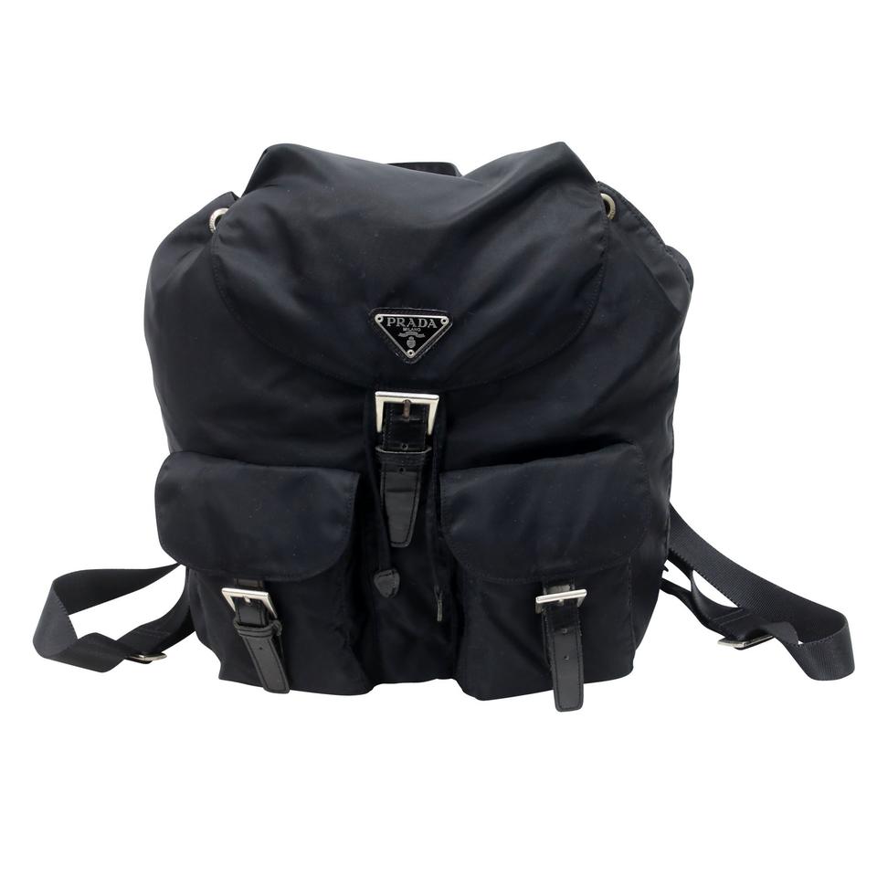 prada nylon backpack large