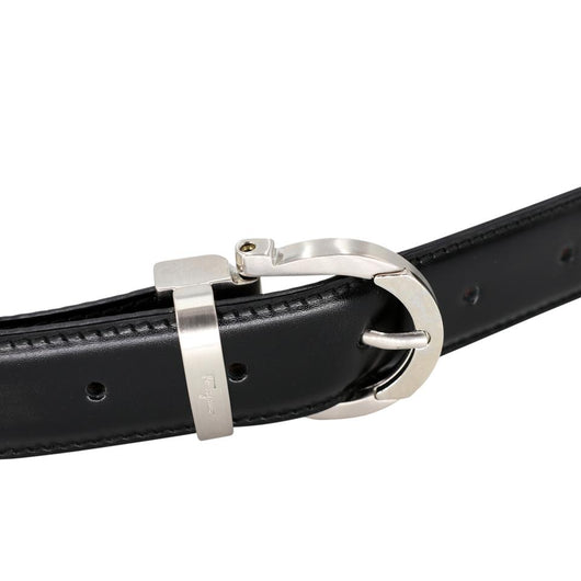Burberry TB Check Buckle Size S Leather 34-85 Belt BB-1111P-0007