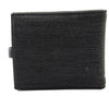 Salvatore Ferragamo Blue Grey Fabric and Leather Gancini Logo Compact Wallet SF-W0930P-0413
