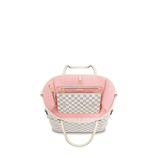 Louis Vuitton Damier Azur Neverfull GM with Pink Lining N41604  Louis  vuitton handbags neverfull, Louis vuitton, Louis vuitton damier