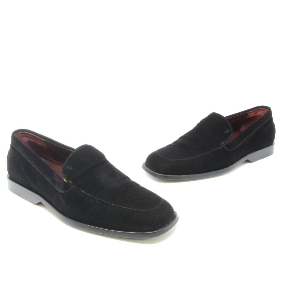 Tod's Navy Blue Classic Midnight Velvet Velour Men's Slip On Dress Loafers  Shoes – MISLUX