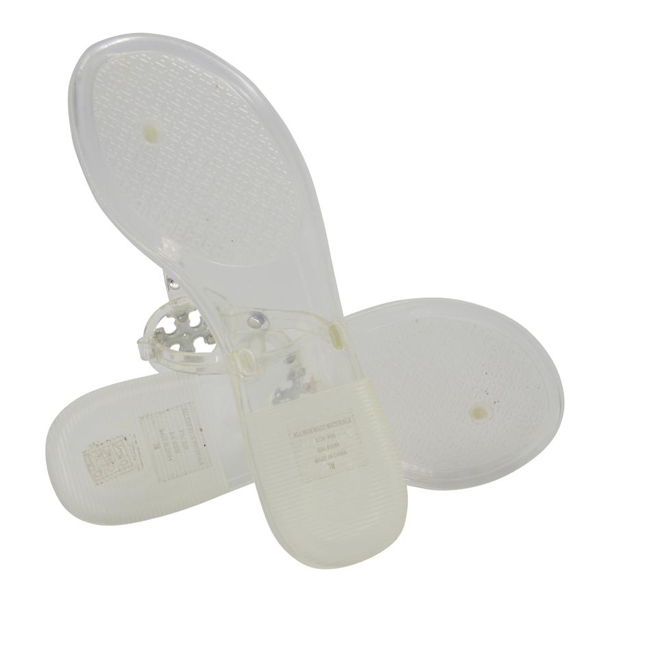 Tory Burch Clear 7 Jelly Strap Flip Flop Sandals TB-0627N-0001 – MISLUX