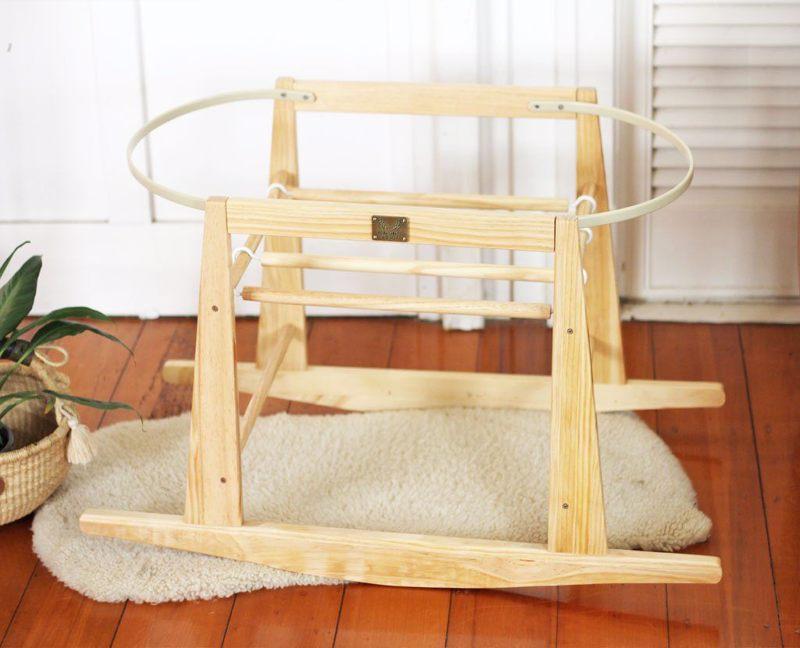 wide moses basket stand