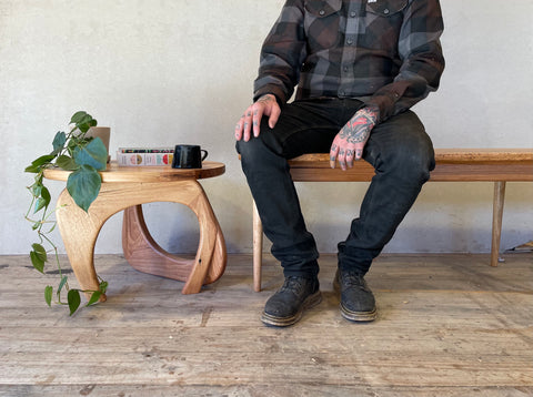 A Dossetor, Study of motion coffee table, 2021,photo  by Clare McFadden