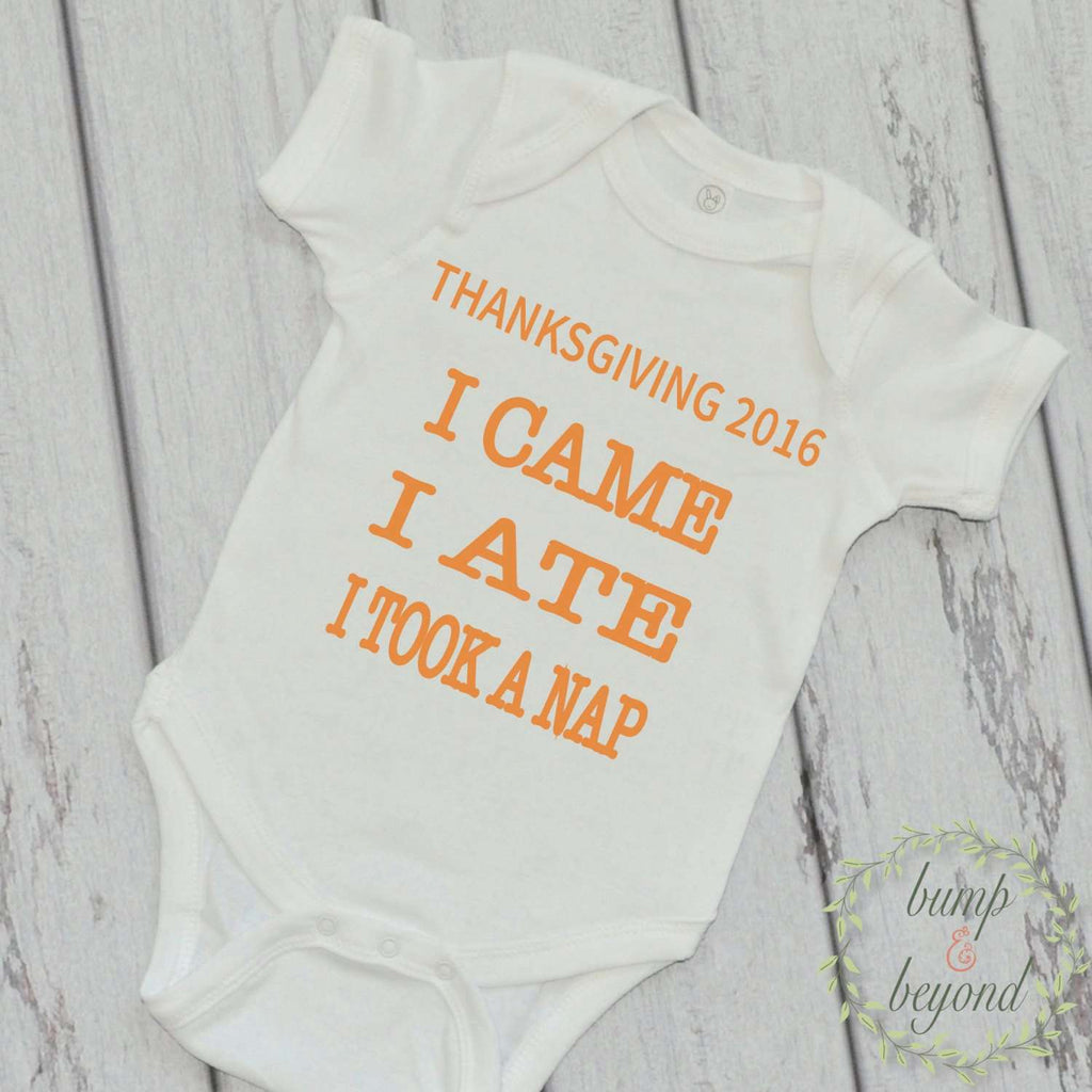 baby boy thanksgiving shirt