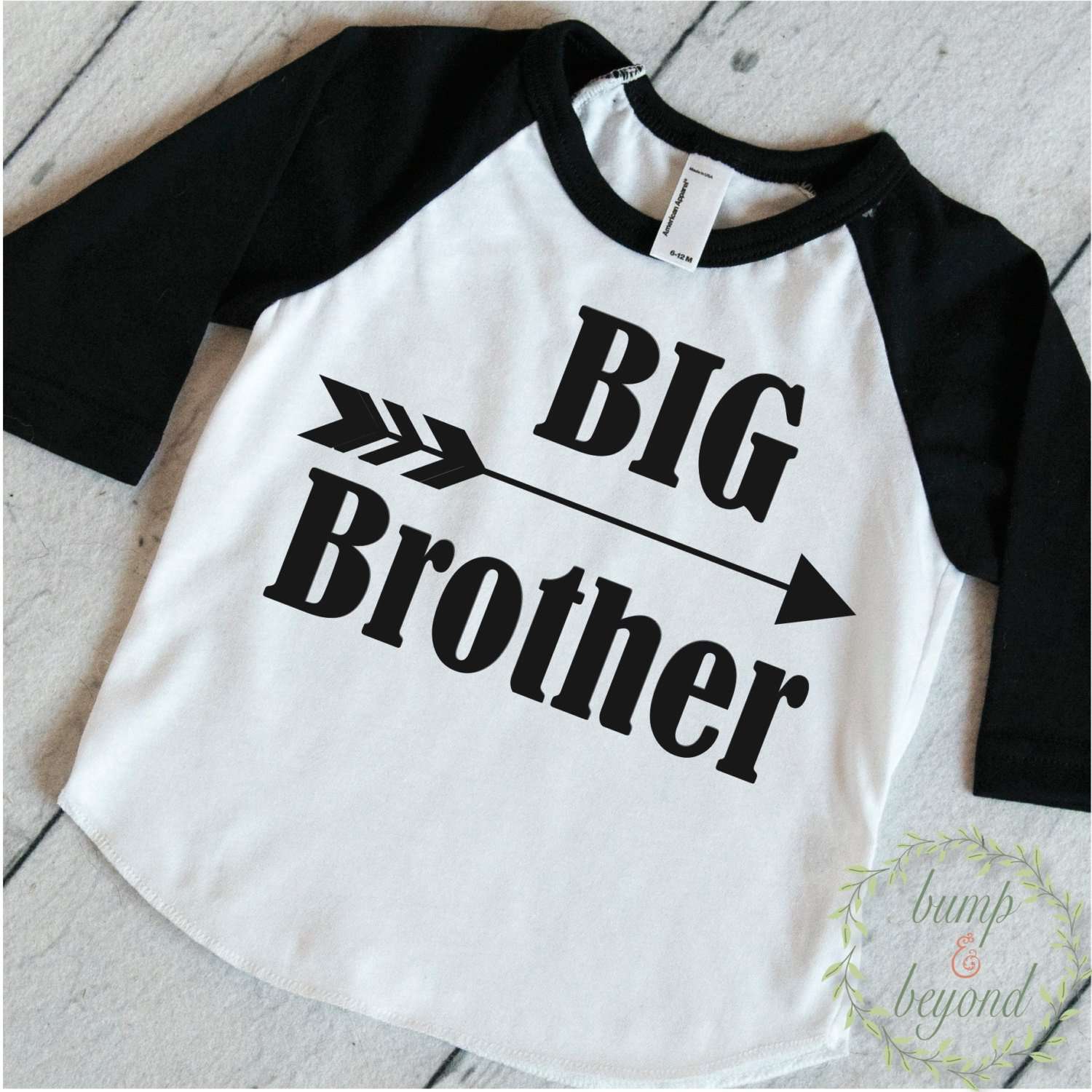 Big Brother Shirt, Big Brother to Be Raglan – Bump and Beyond Designs