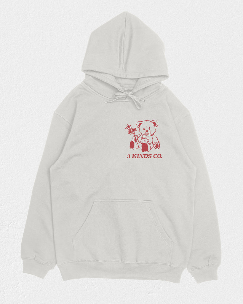 Kinder Planet | 3 White Hoodie Kinds