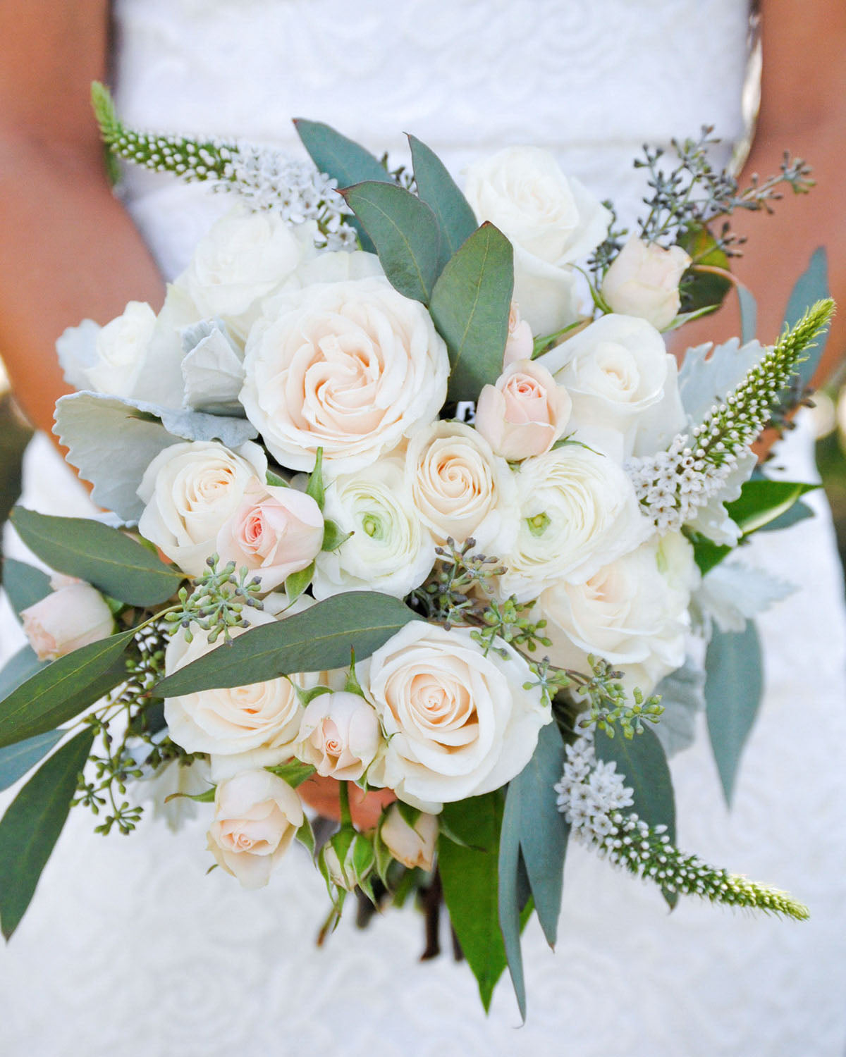 eucalyptus bridesmaid bouquet