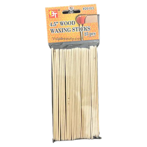 4.5" Wood Waxing Sticks 25 pcs - VVIPBEAUTY.COM - Seam Stick
