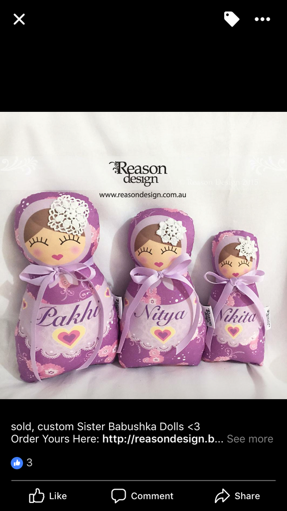 personalised babushka dolls