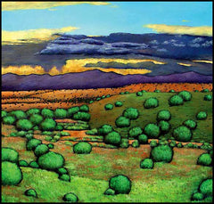 Johnathan Harris Contemporary Southwest Landscape Art Santa Fe New Mexico Desert