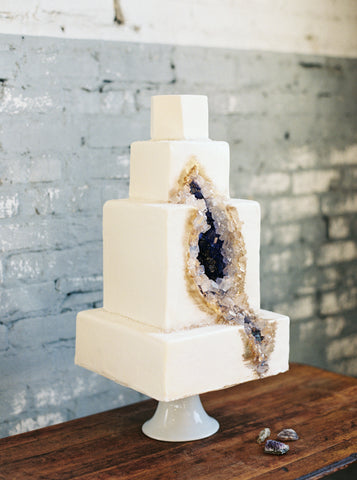 Geode Cake MORNING LIGHT BY MICHELLE LANDREAU 