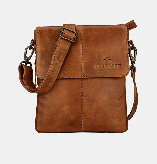 men's cross shoulder leather bag