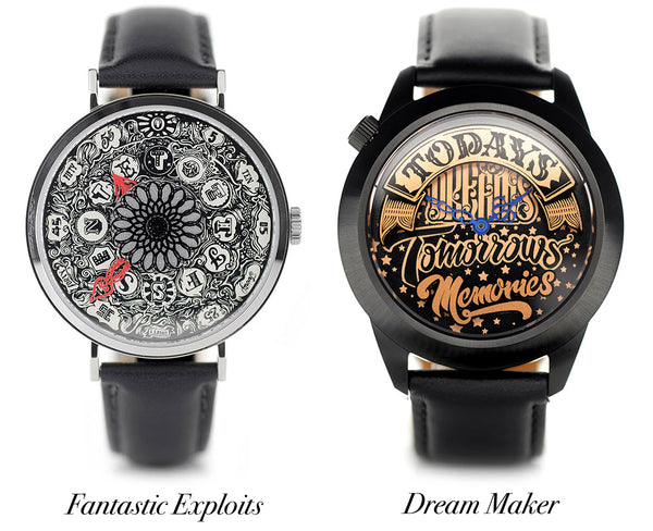 Watches designed by Vic Lee