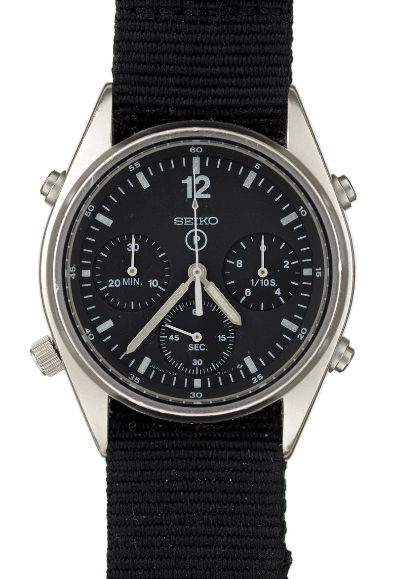 Seiko RAF issued chronograph – Mr Jones Watches