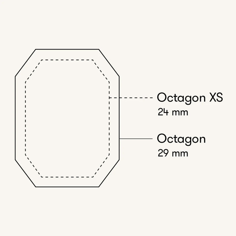 Montre Rosefield Octagon XS Noir Or O61 - PRECIOVS