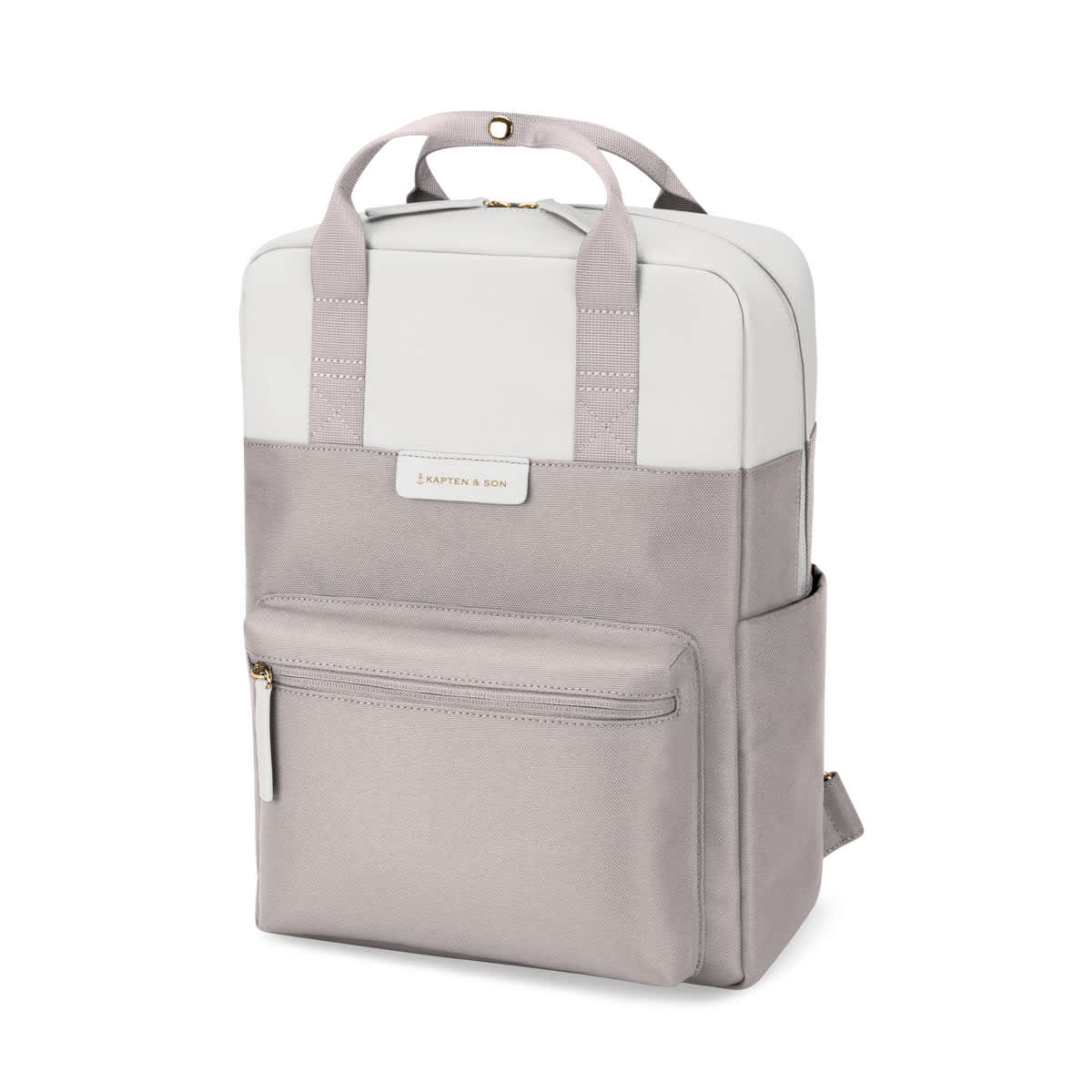 Sac à dos Kapten & Son Bergen Muted Clay Sprinkled Bracelet tissu Couleur du cadran : dark