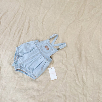 TWIN COLLECTIVE Bowie Bubble Overall | Rebel Blue – Little Minimalist