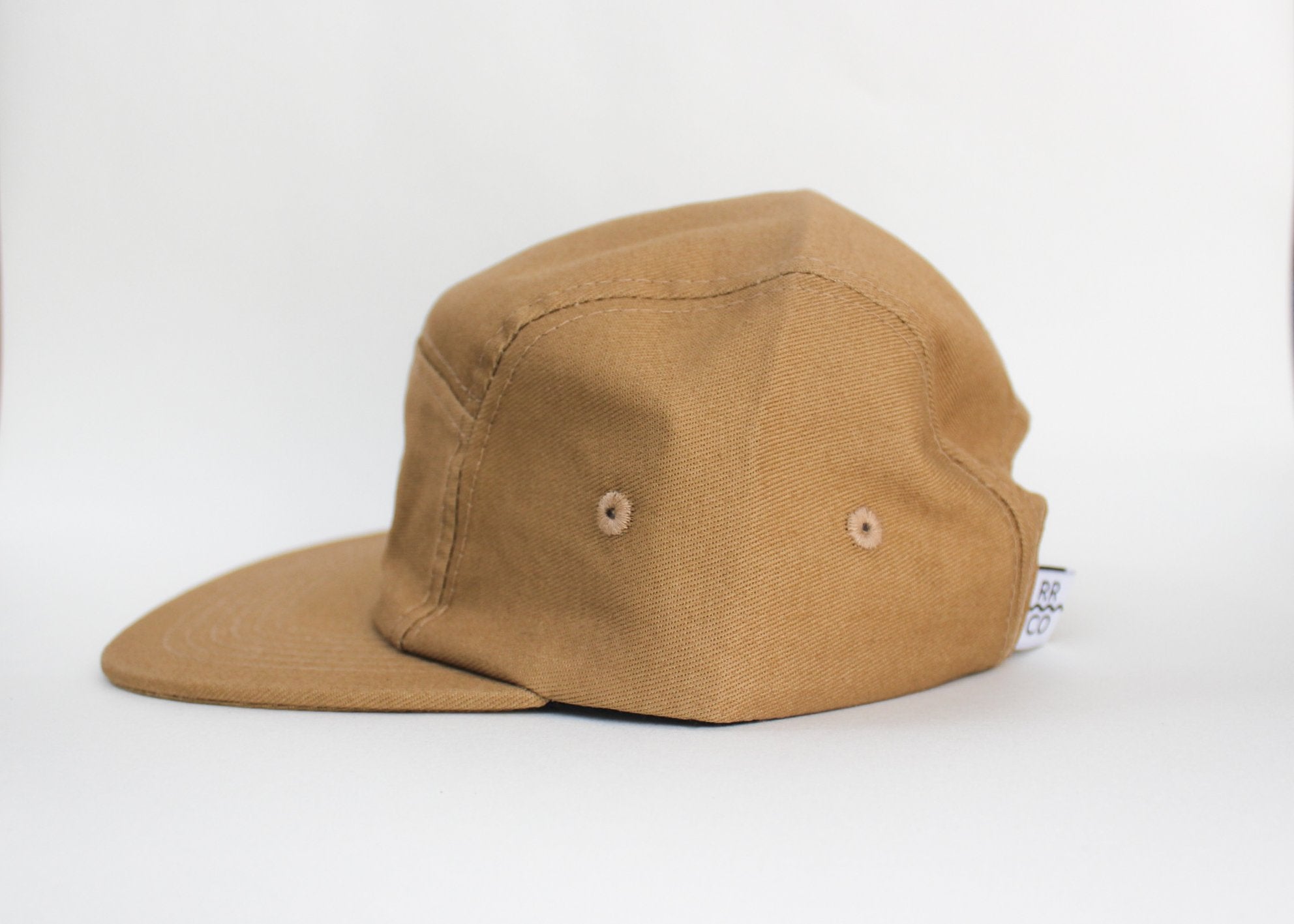 RAD RIVER CO. Cotton Five-Panel Hat | Khaki – Little Minimalist