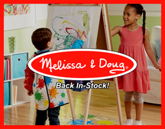 Melissa & Doug Back In-Stock Banner Thumbnail
