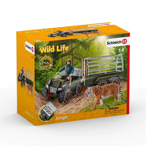 Wild Life: Quad Bike with  Trailer and Ranger