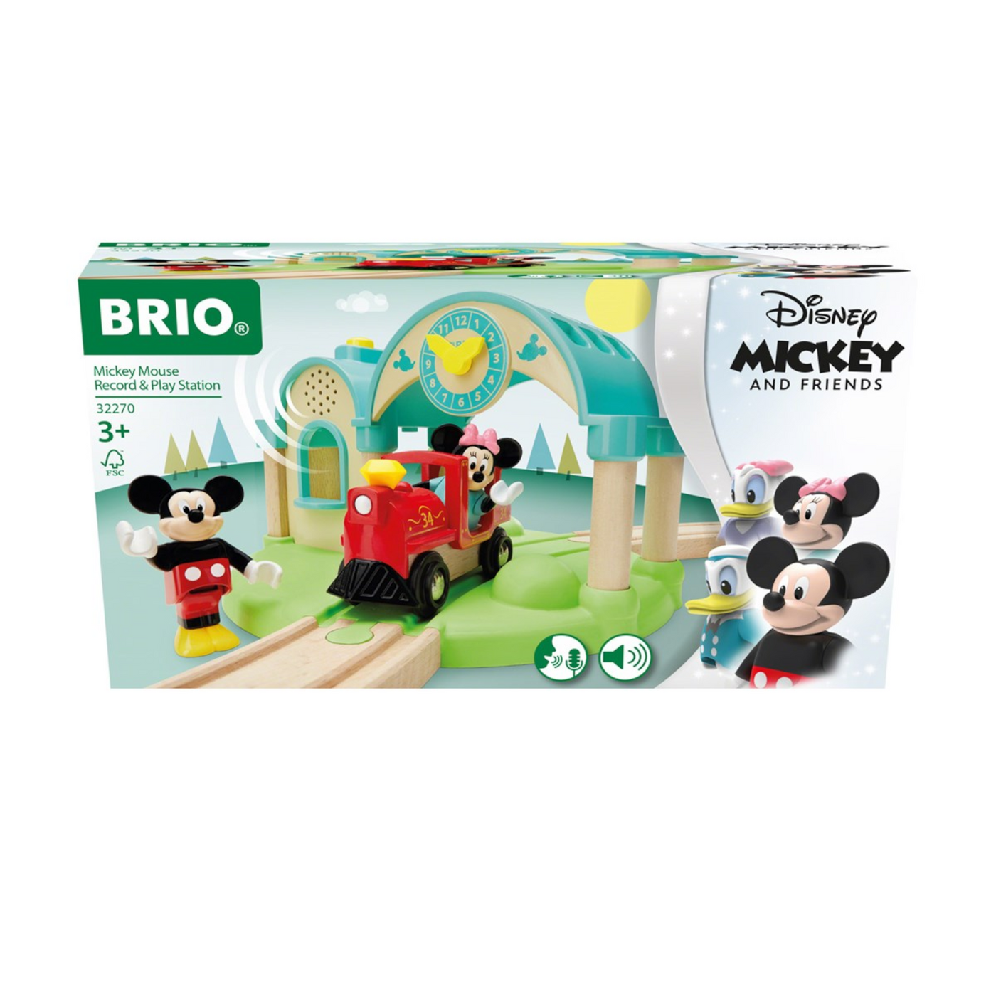 mickey mouse and friends train set