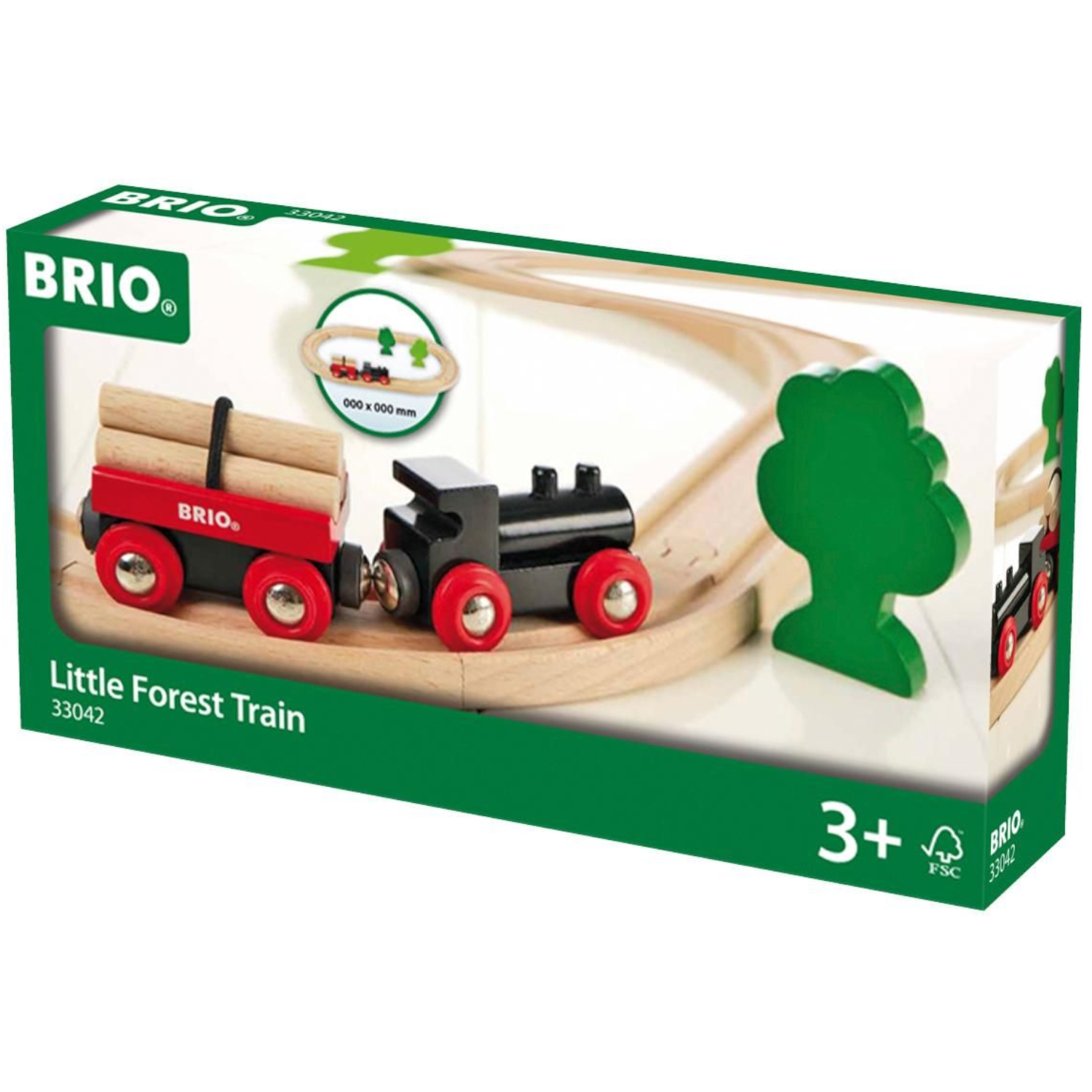 brio little forest train set