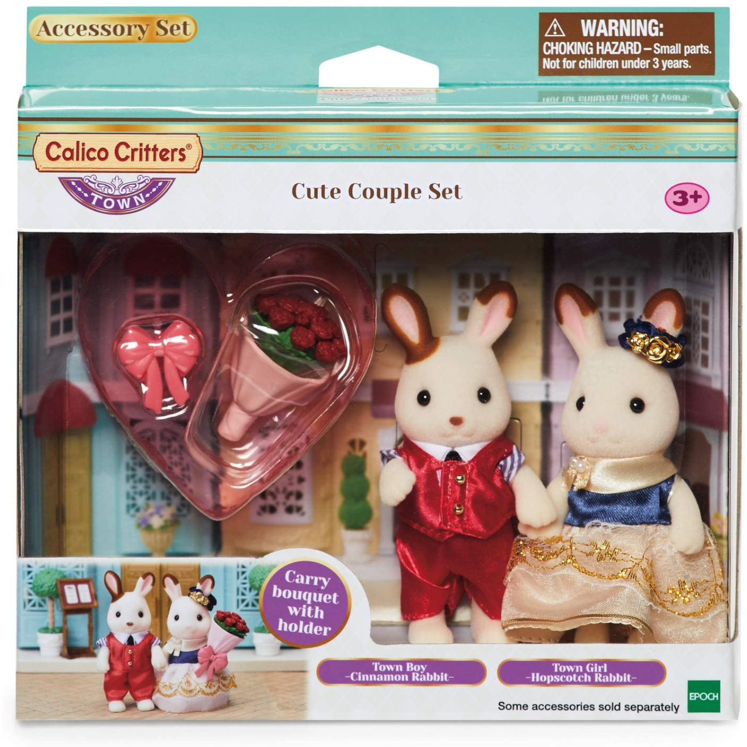 Calico Critters - Cc3036 | Cute Couple Set – Castle Toys