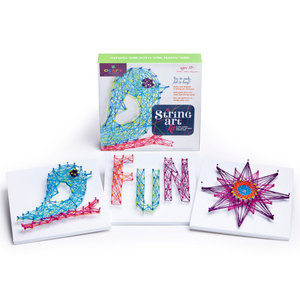 Craft-tastic DIY String Art - Craft Kit for Kids - Everything Included for  2 Fun Arts & Crafts Projects - Features a Sparkly Sea Turtle & Hibiscus  Flower Patterns 