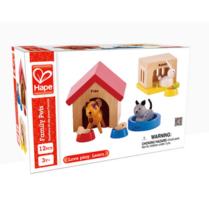 Hape E3405 Kids Wooden Doll Family Mansion with Accessories, Dollhouses -   Canada