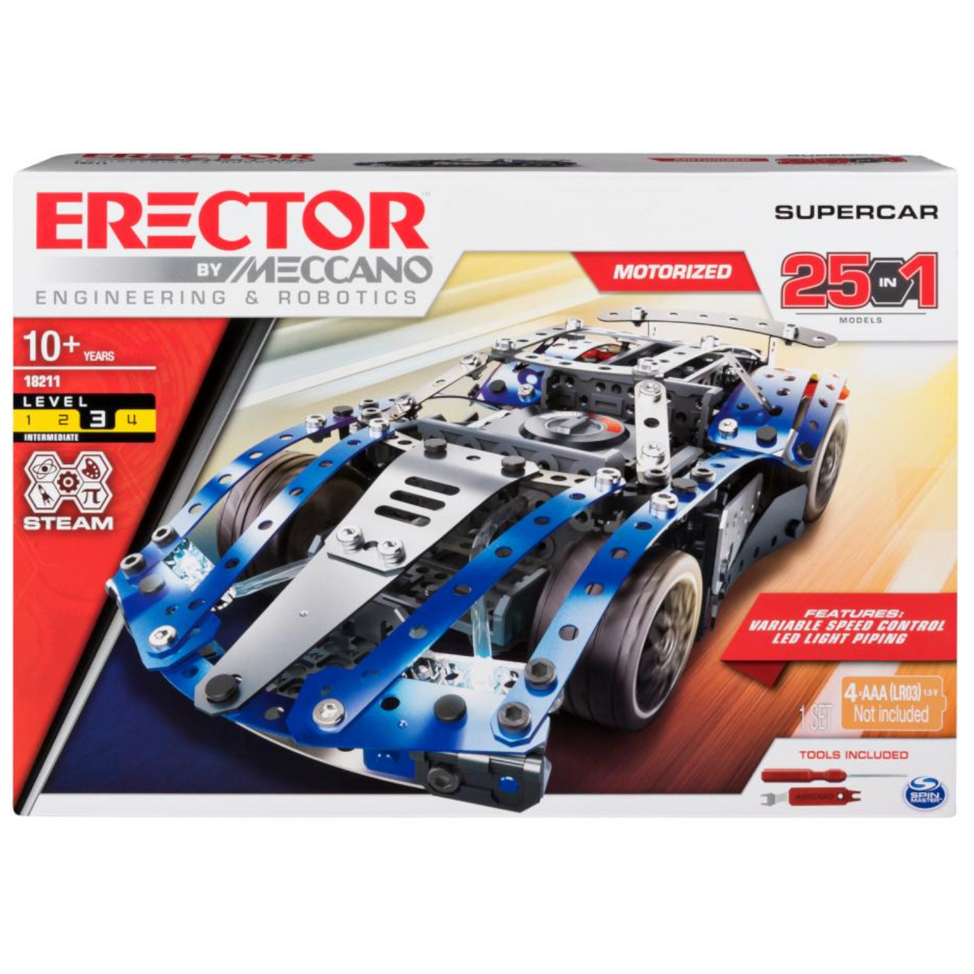 erector set supercar