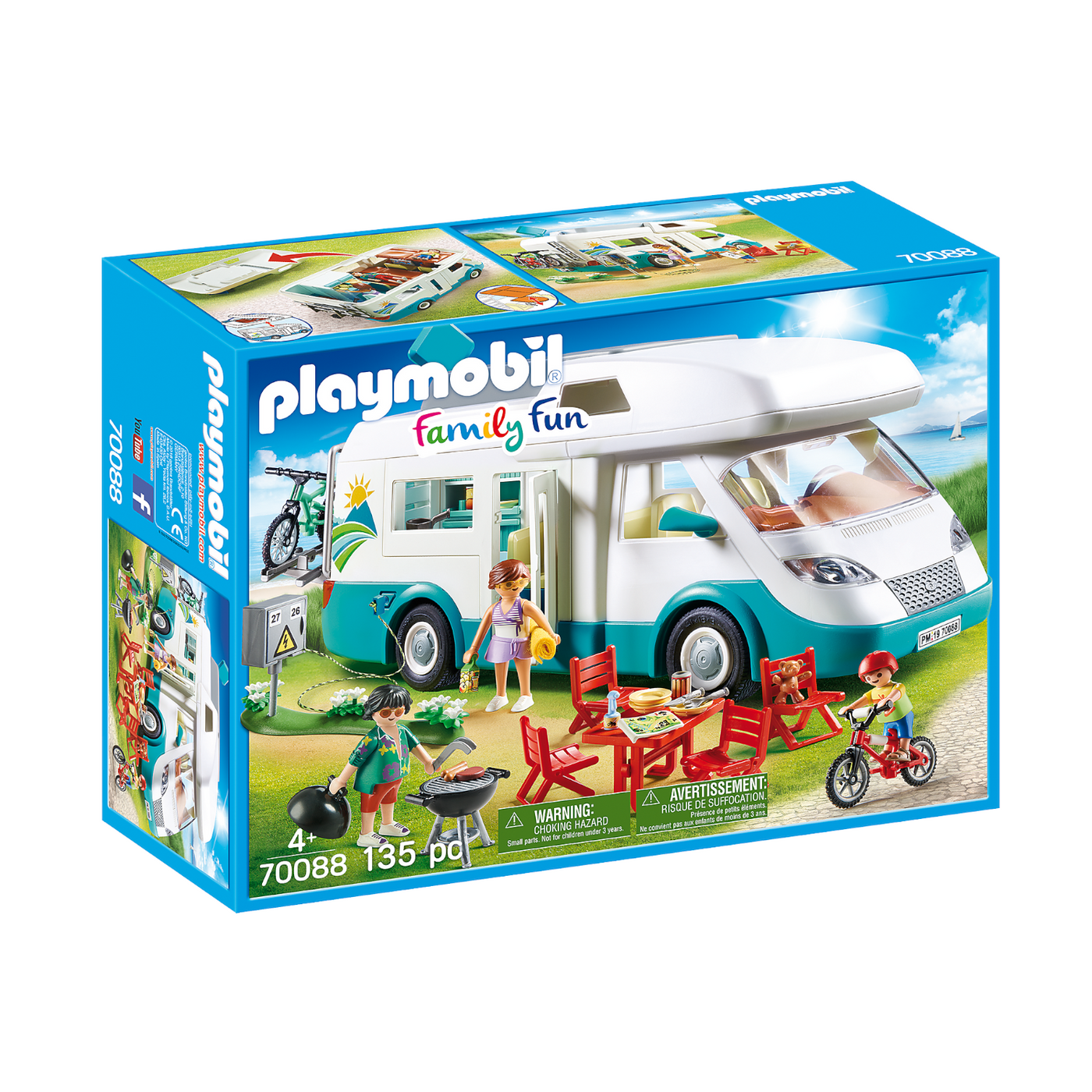 Emigreren Ontwapening vaak Playmobil - 70088 | Family Fun: Family Camper – Castle Toys