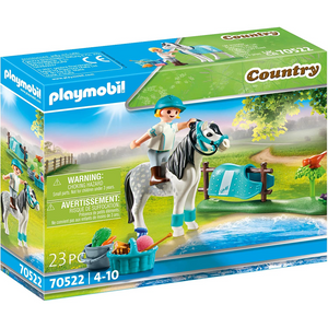 Playmobil Country maison mobile et poney 70510