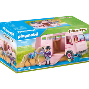 PLAYMOBIL 70511 - Country - Car with Pony Trailer - Playpolis