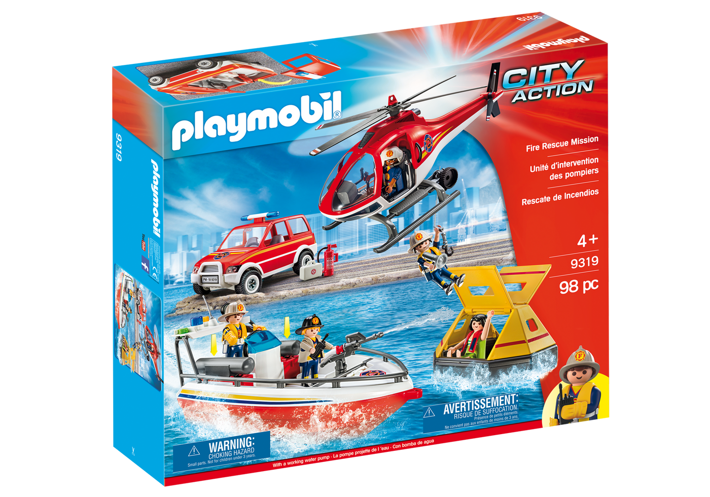 playmobil fire set