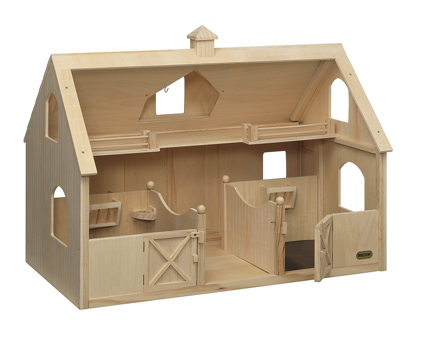 Breyer 302 Traditional Deluxe Wood Barn With Cupola Castle Toys