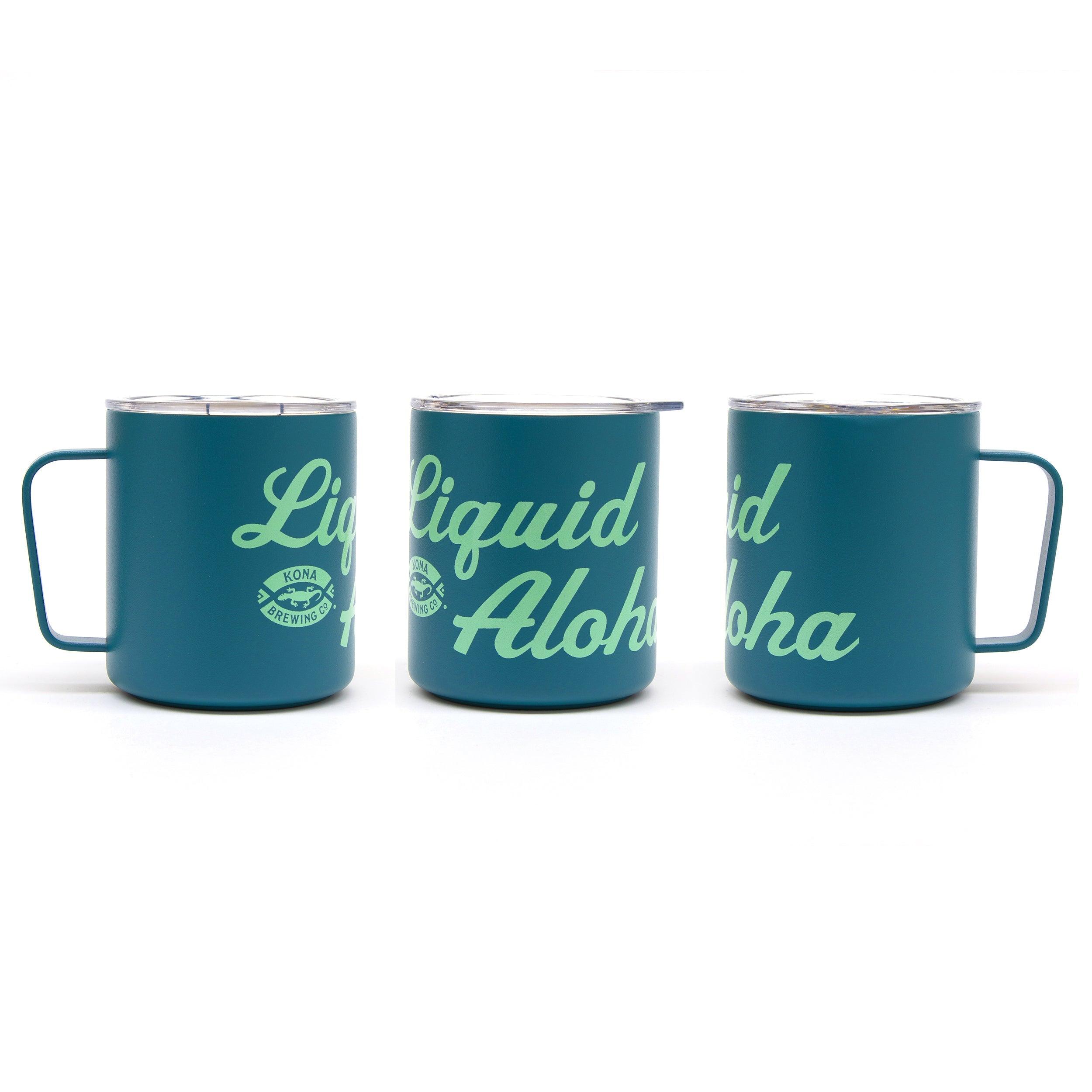 Teal Indigo Flower Tumbler MiiR 12oz