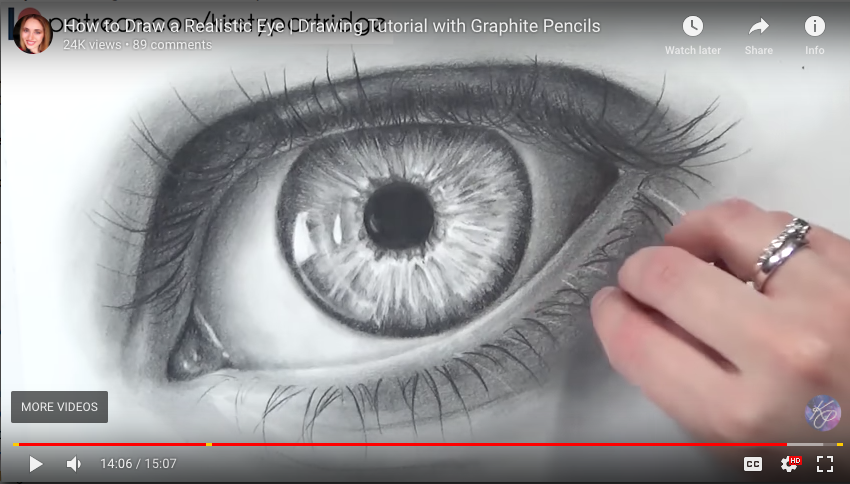 Graphite Pencil Drawing Tutorial - Here you will find pencil drawing ...