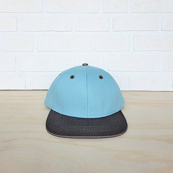 Toddler Hat - Teal - Boys Snapback Hat - Choose Patch From List