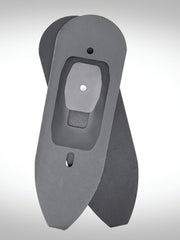 Single Point Thru The Pad Adjustable Butt Plate Assembly Black
