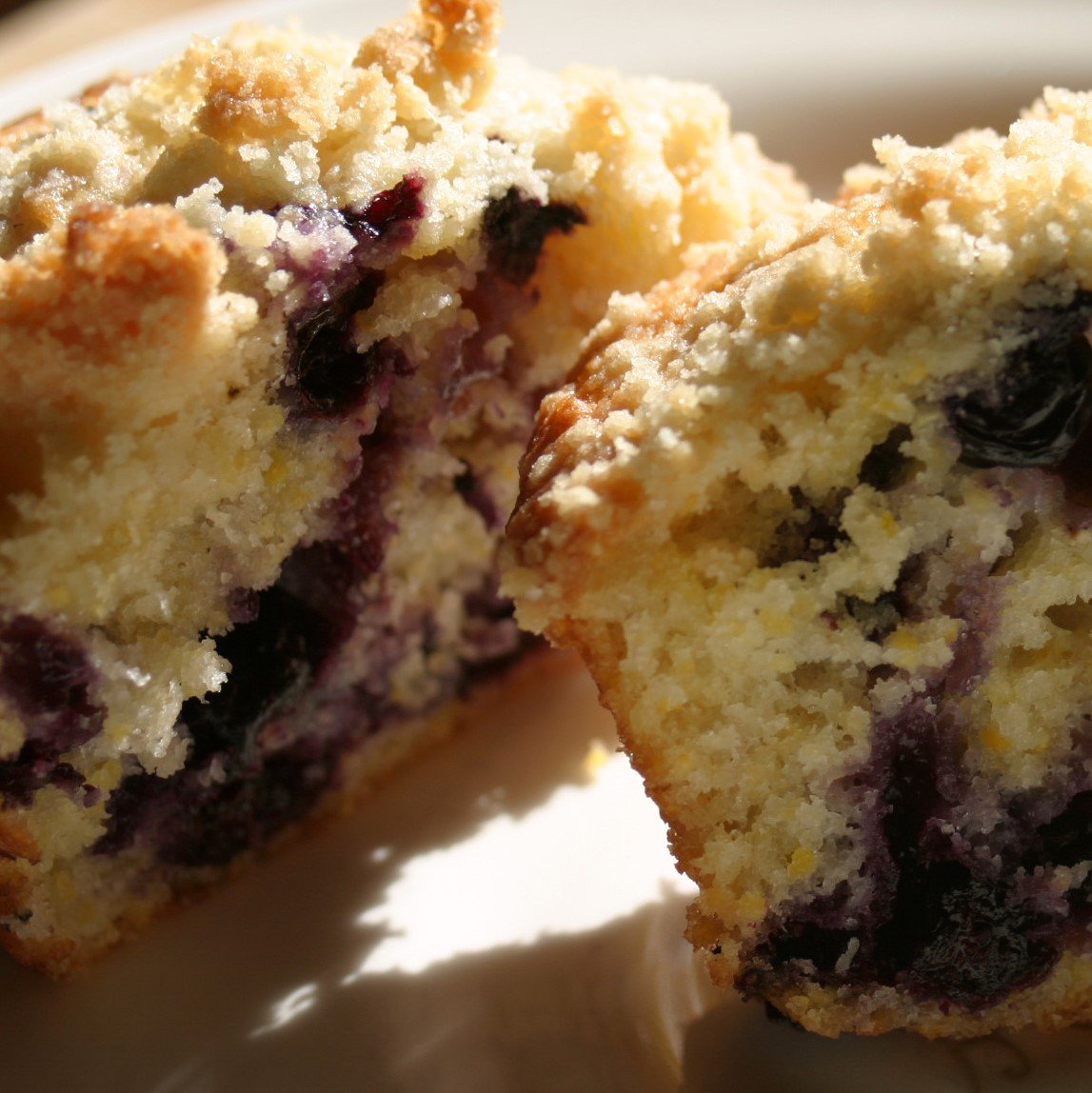 Blueberry Polenta Muffins – Bow Hill Blueberries