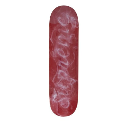 NTWRK - Supreme Smoke Skateboard Deck Red